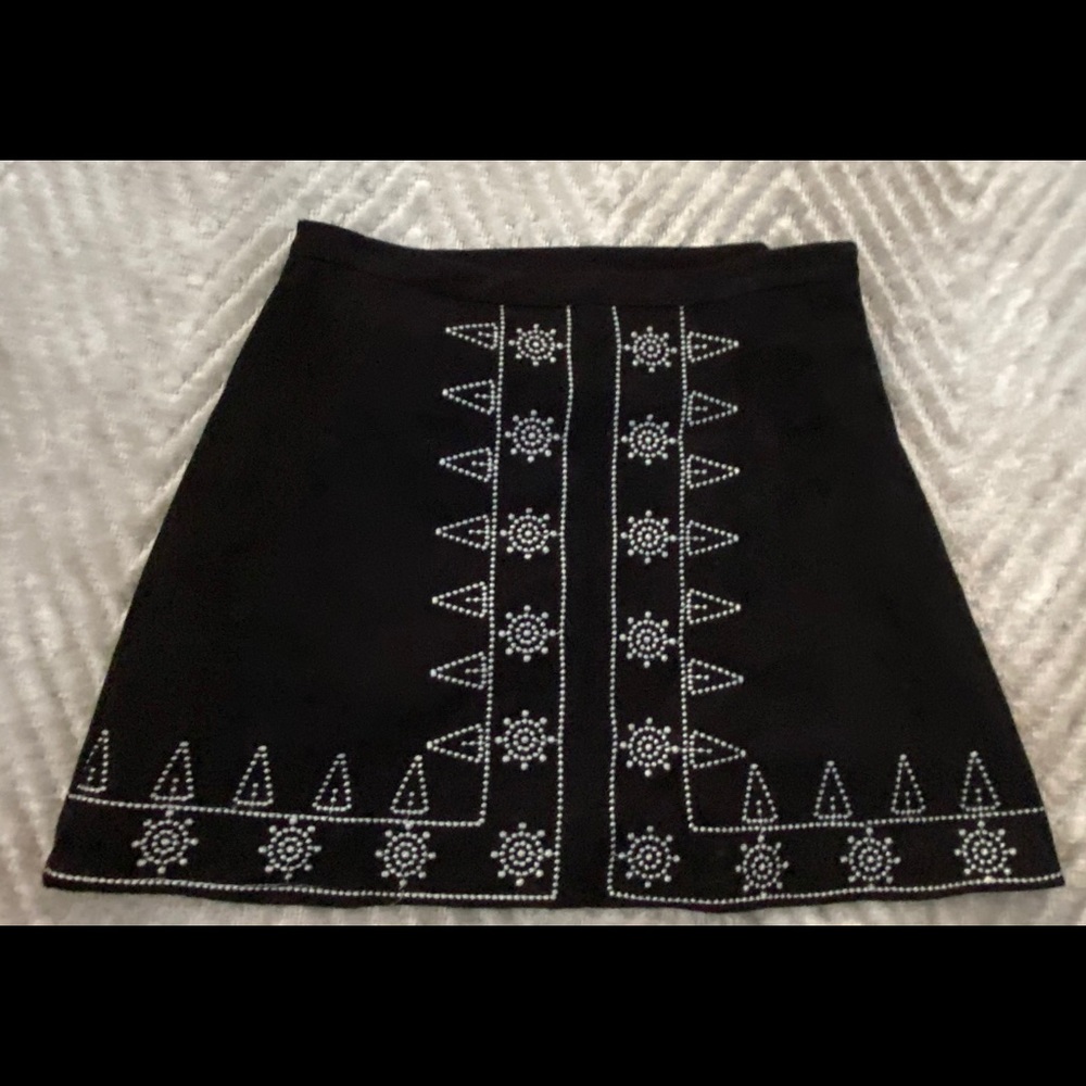 LF faux suede skirt. Size S